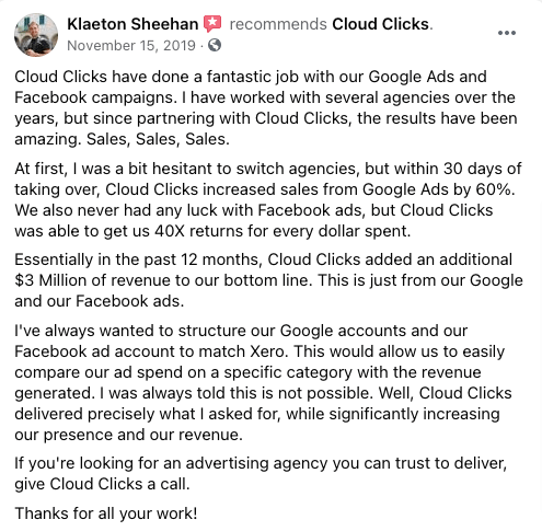 Cloud Clicks